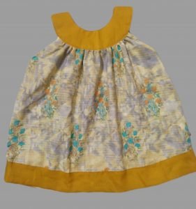 Shoulder opening Frock for Baby Girl Dress