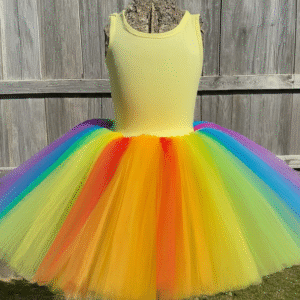 Multicoloured Tutu Dress